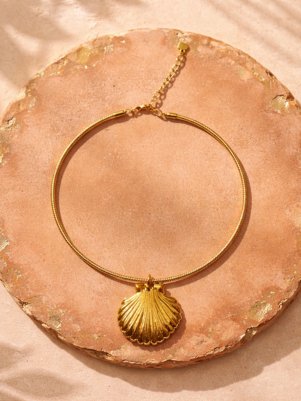 NWOT Frasier Sterling Shell Choker Necklace